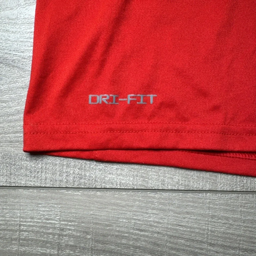 NIKE NBA Global Japan GAMES 2022 LOGO T-SHIRT Tee Men's XXL Red DriFit‎
